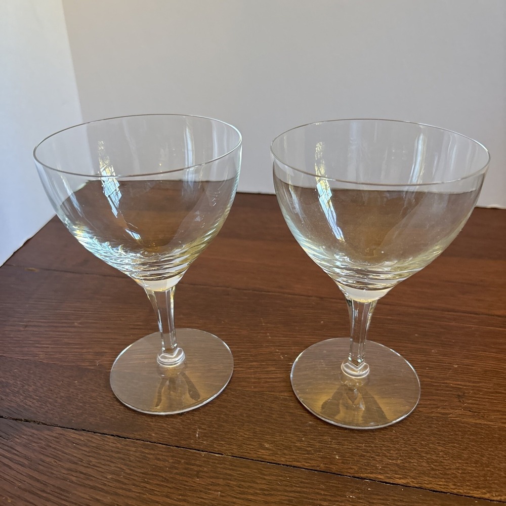 Fostoria‎ Puritan Water Goblet Set Of 2